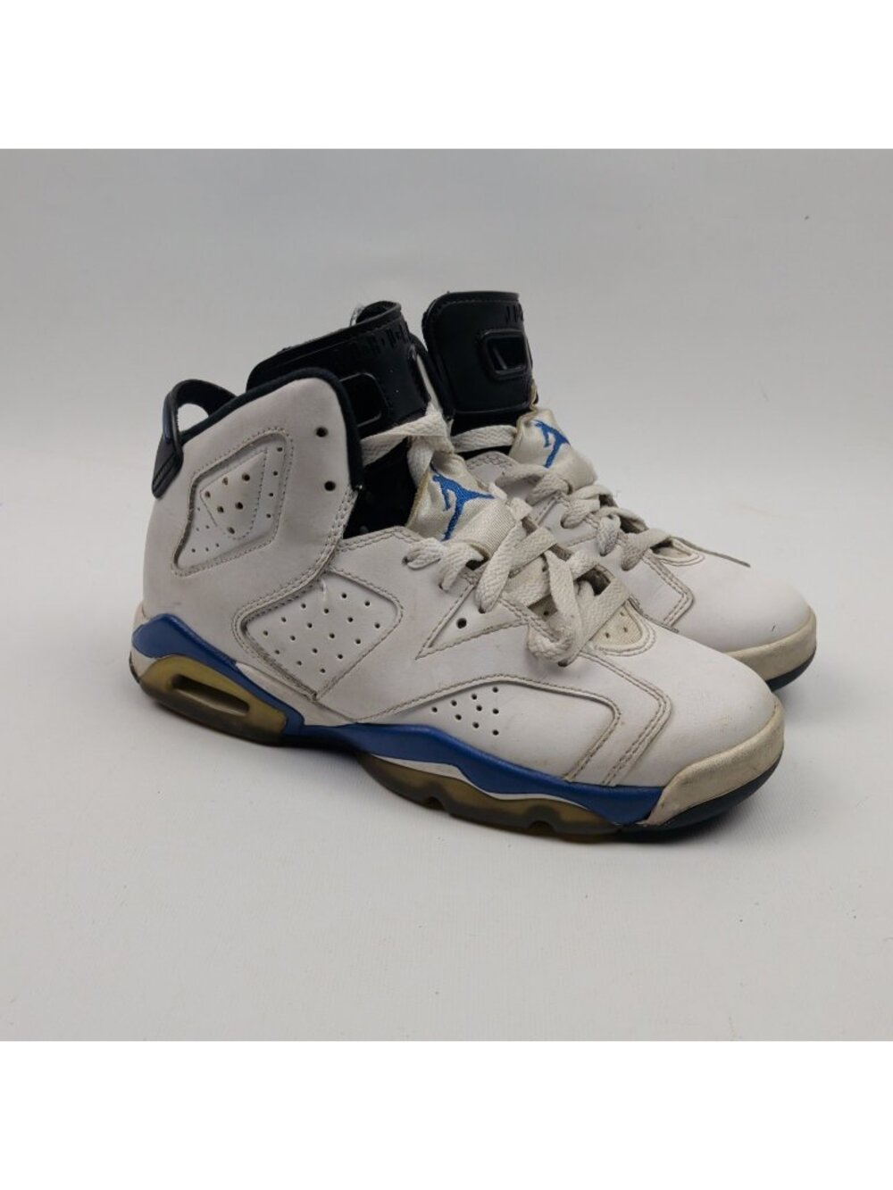 Nike Air Jordan 6 Retro  Sport Blue 384665-107 GS Youth Size 3 US Basketball